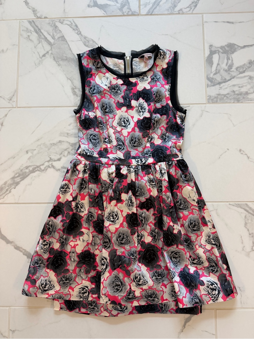 Juicy Couture Floral Fit & Flare Dress